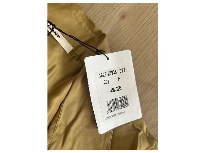 Túnica Safari Céline Camel de Algodón Talla 42 Camello - vista 8