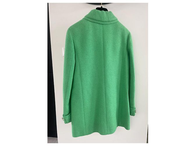 Cambon Tweedjacke Chanel Kreuzfahrt 2020 Grün - Ansicht 2