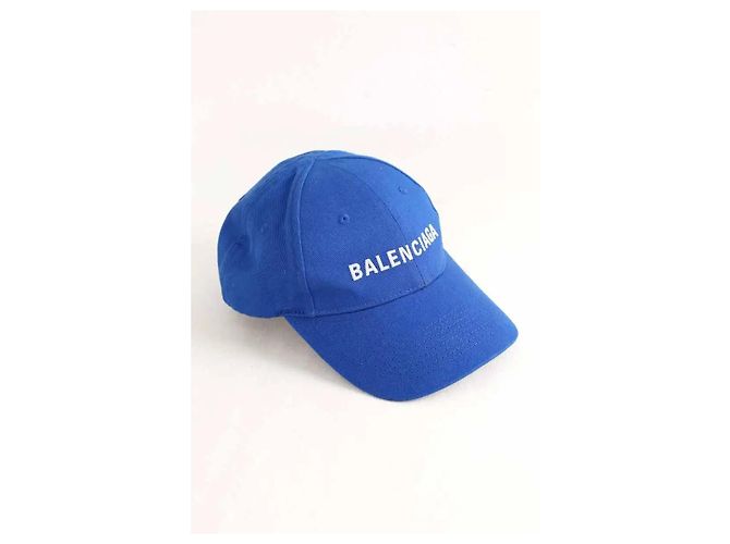 Balenciaga Cappellino blu - vista 2