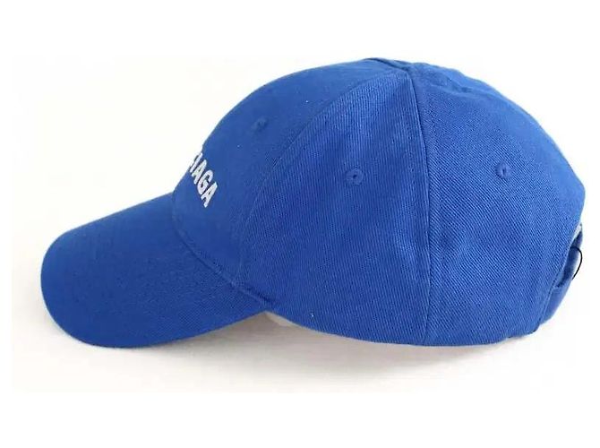 Balenciaga Cappellino blu - vista 3