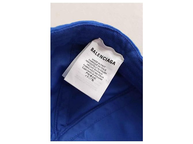 Balenciaga Cappellino blu - vista 5