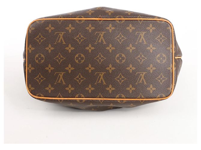 Borsa Louis Vuitton Palermo PM Monogram in Marrone M40145 - vista 5