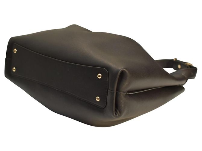 Rag & Bone Damen Bloom Large schwarze Kalbsleder Umhängetasche & Schultertasche - Ansicht 10