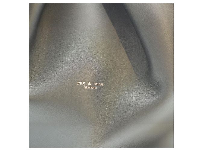 Rag & Bone Damen Bloom Large schwarze Kalbsleder Umhängetasche & Schultertasche - Ansicht 14