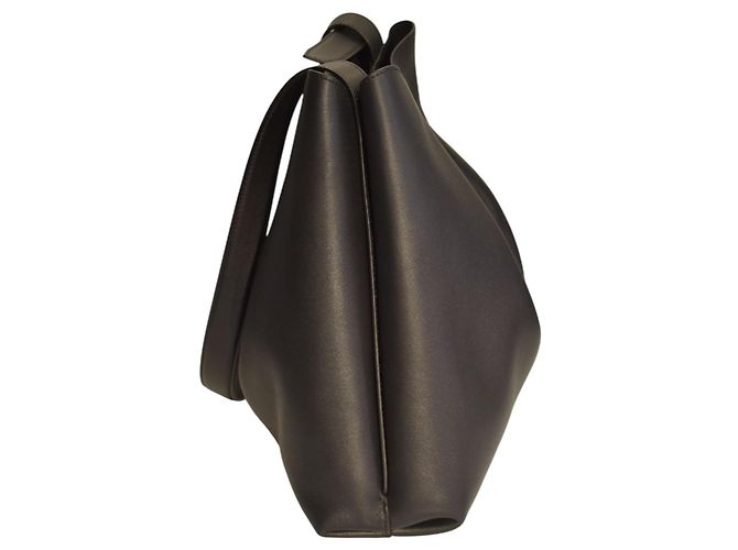 Rag & Bone Damen Bloom Large schwarze Kalbsleder Umhängetasche & Schultertasche - Ansicht 3