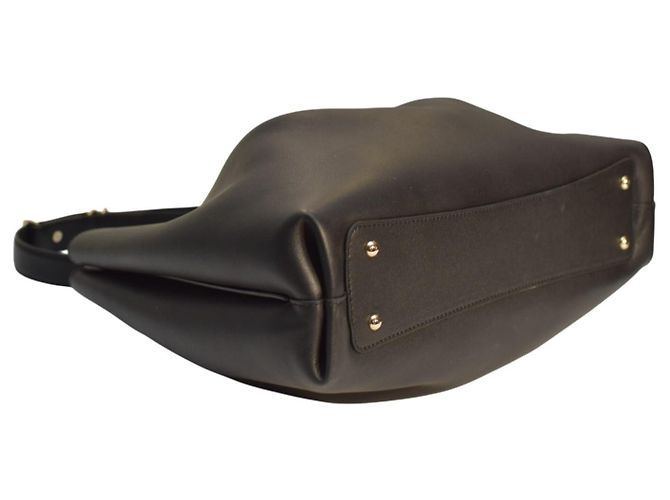 Rag & Bone Damen Bloom Large schwarze Kalbsleder Umhängetasche & Schultertasche - Ansicht 9