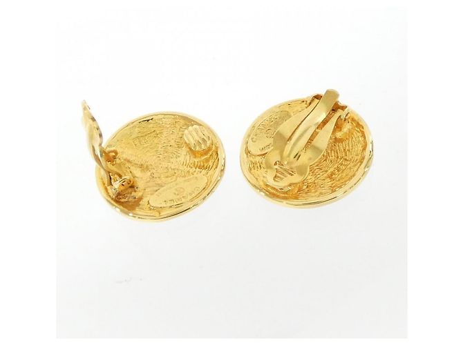 Orecchini a clip in oro Chanel D'oro - vista 3