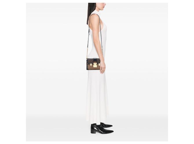 Clutch Trunk Monogramma Inverso Marrone Louis Vuitton - vista 6