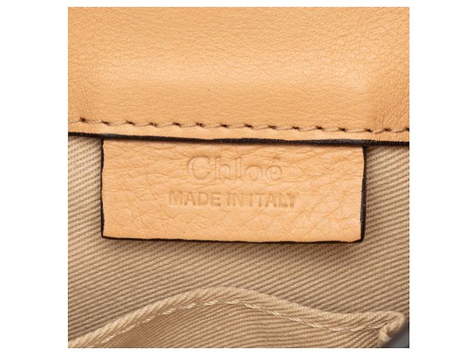 Mochila Faye Mini de Piel de Ternera y Ante Chloé Marrón - vista 5