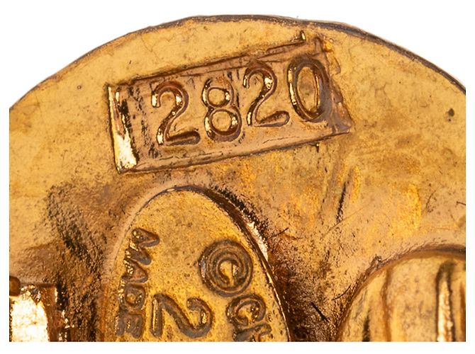 Orecchini rotondi a clip in oro placcato CC di Chanel D'oro - vista 4