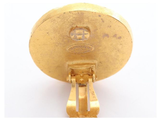 Orecchini a conchiglia con il logo Coco di Chanel Bianco D'oro - vista 8