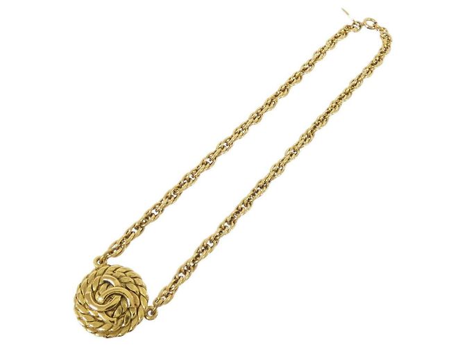 Collana Chanel Dorata con Pendente D'oro - vista 2