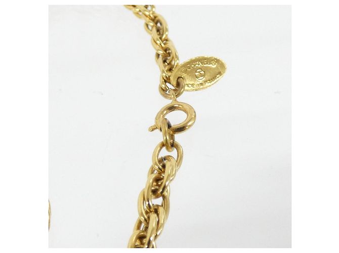 Collana Chanel Dorata con Pendente D'oro - vista 4