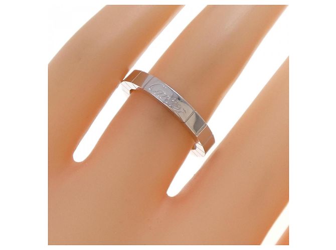 Cartier Lanier Ring aus Weißgold Golden - Ansicht 3