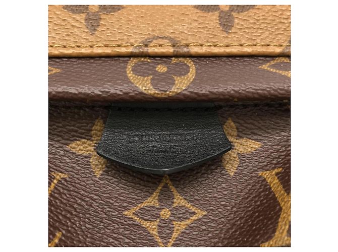 Zaino Mini Palm Springs Monogram Reverse Louis Vuitton Marrone - vista 4