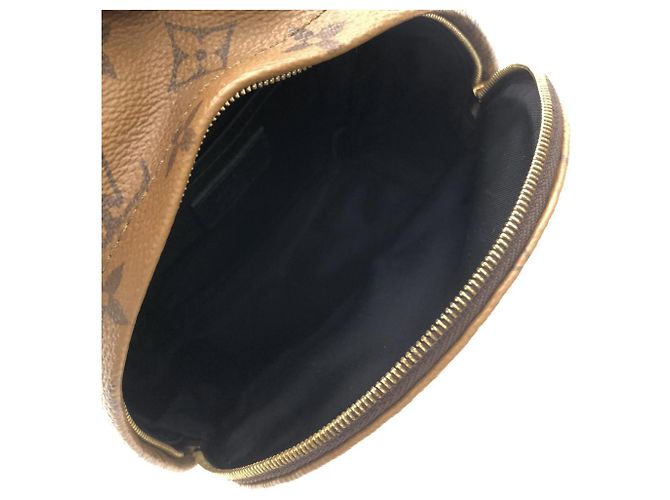 Zaino Mini Palm Springs Monogram Reverse Louis Vuitton Marrone - vista 6