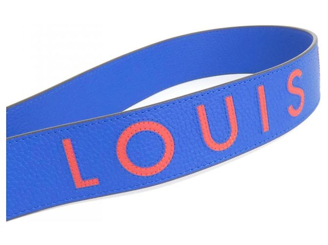 Cinghia a Spalla Taurillon Louis Vuitton Blu - vista 2