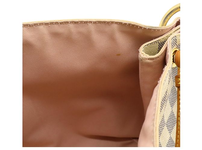 Borsa a Spalla Graceful PM Damier Azur di Louis Vuitton Crudo - vista 8