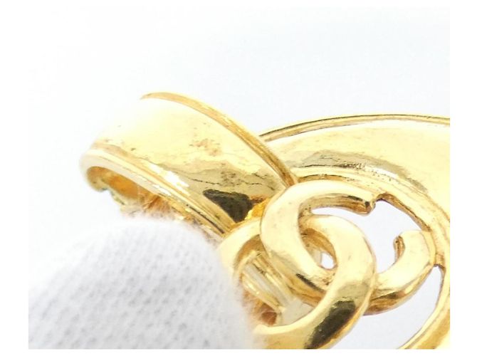 Orecchini a clip dorati Chanel D'oro - vista 4