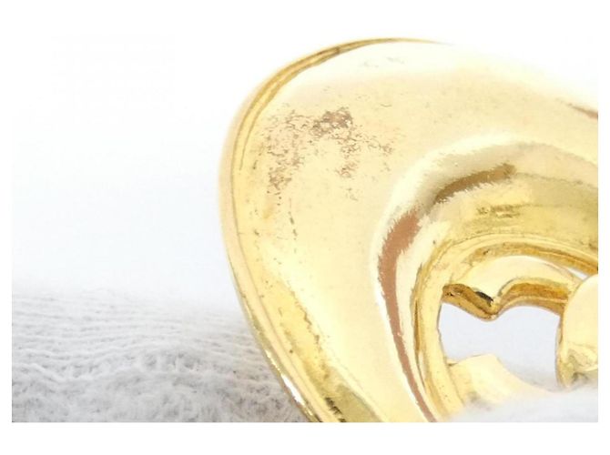Orecchini a clip dorati Chanel D'oro - vista 5