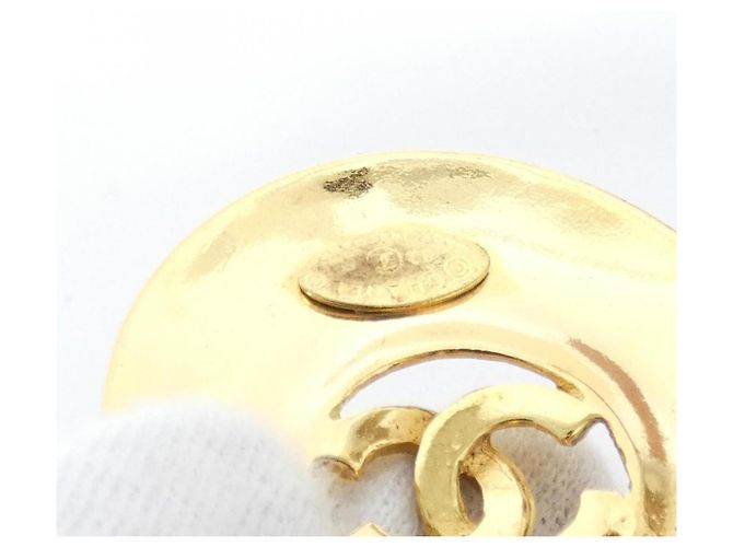 Orecchini a clip dorati Chanel D'oro - vista 7