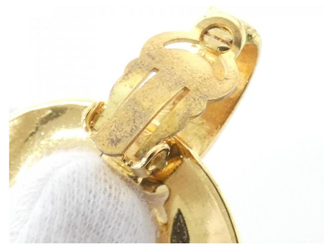 Orecchini a clip dorati Chanel D'oro - vista 8