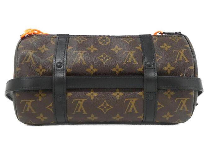 Borsa a Spalla Louis Vuitton Monogram Solar Ray Mini Polochon M44479 Marrone Nero - vista 2