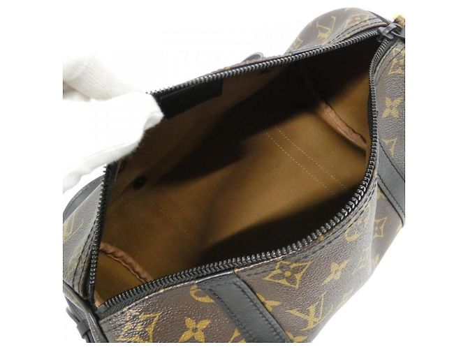 Borsa a Spalla Louis Vuitton Monogram Solar Ray Mini Polochon M44479 Marrone Nero - vista 7