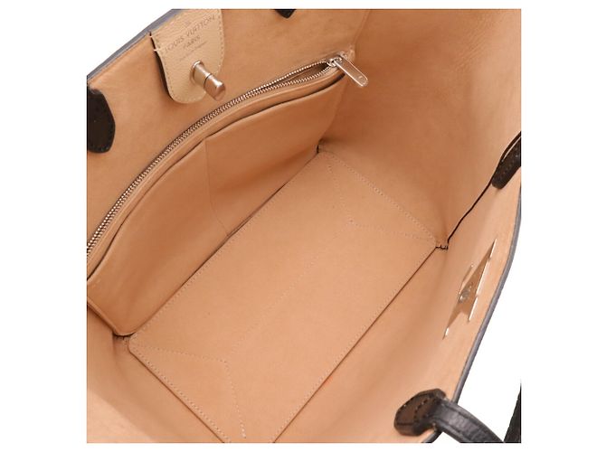 Twist Lockme Cabas Tasche von Louis Vuitton Schwarz Beige - Ansicht 7