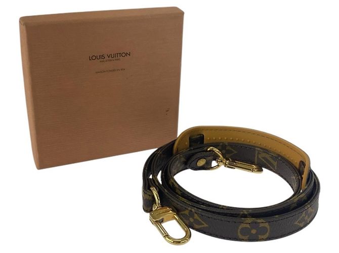 Louis Vuitton Monogram Brown Leather Strap - view 10