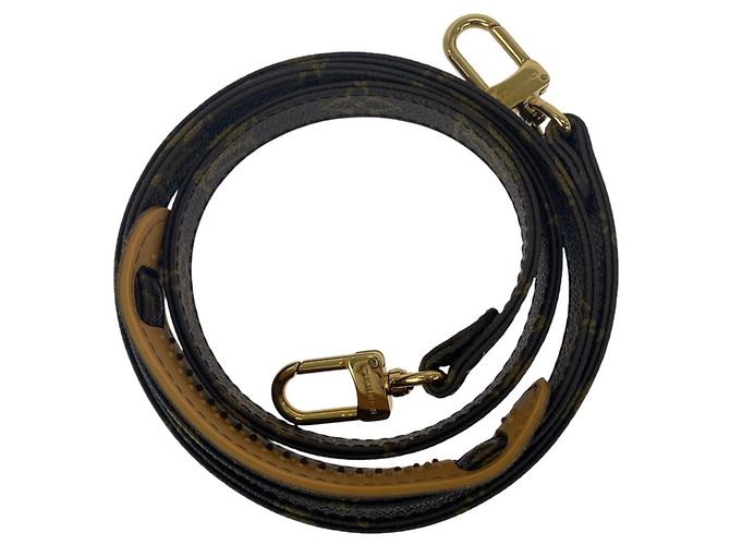 Louis Vuitton Monogram Brown Leather Strap - view 3