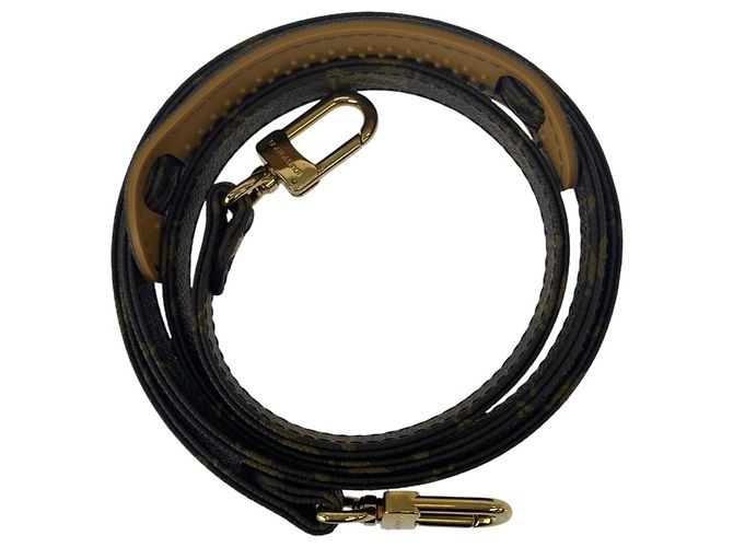 Louis Vuitton Monogram Brown Leather Strap - view 4