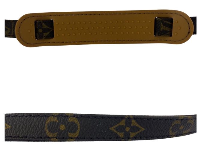 Louis Vuitton Monogram Brown Leather Strap - view 9