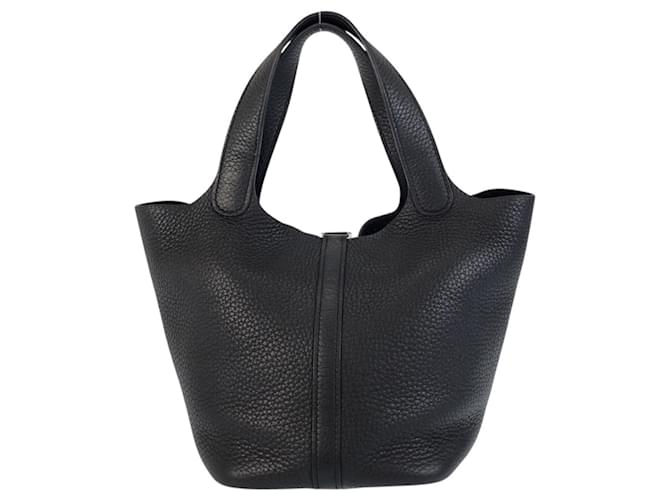 Borsa Hermès Picotin Lock PM Nera Nero - vista 2