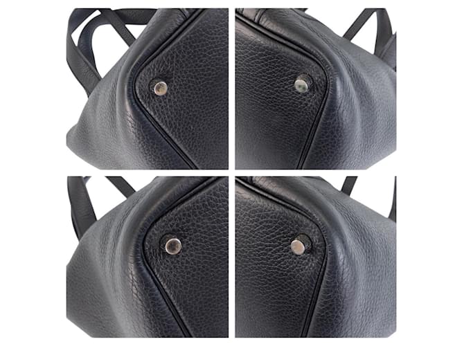 Borsa Hermès Picotin Lock PM Nera Nero - vista 3