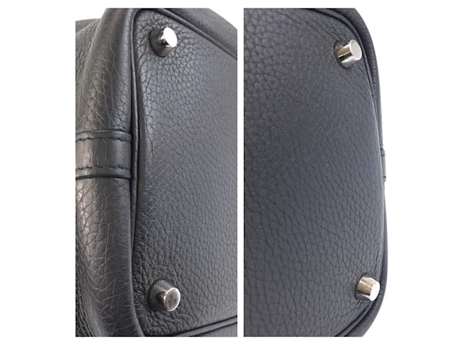 Borsa Hermès Picotin Lock PM Nera Nero - vista 5