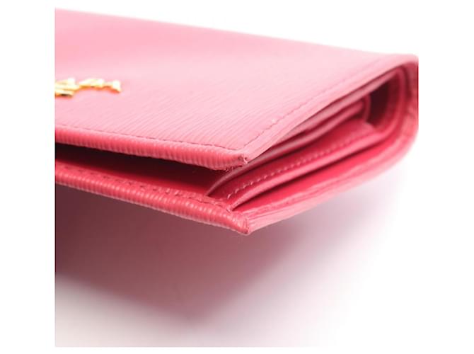 Billetera bi-fold Prada Vitello Move Rosa - vista 8