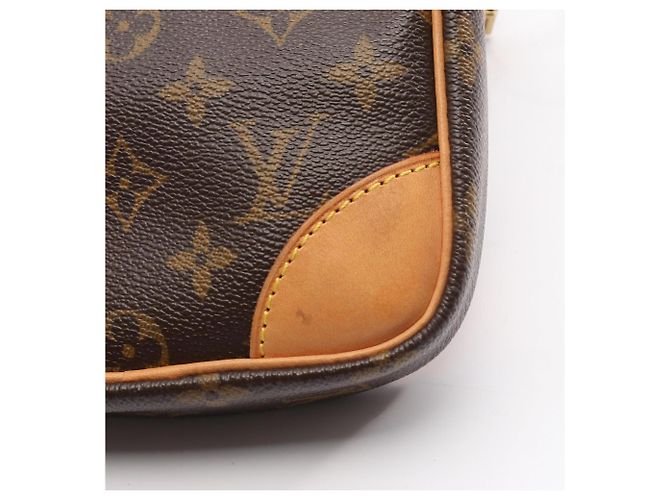 Borsa a Spalla Monogram Danube di Louis Vuitton Marrone - vista 8