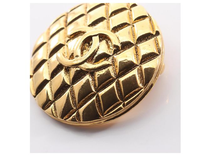Spilla Matelassé Coco Mark di Chanel D'oro - vista 6