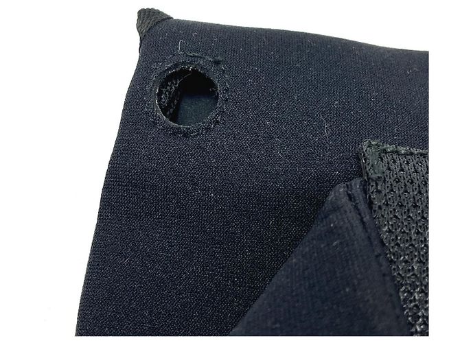 Borsa a tracolla Prada MV563 in nylon nero - vista 6