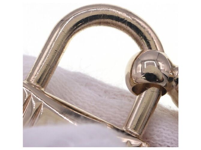Charm per borsa in metallo dorato Hermès D'oro - vista 4
