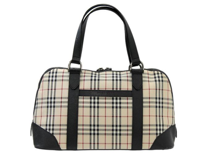 Borsa in tela Nova Check di Burberry Multicolore - vista 2