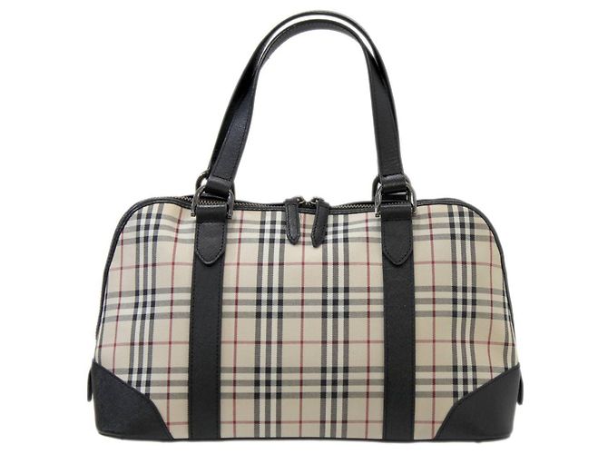 Borsa in tela Nova Check di Burberry Multicolore - vista 3
