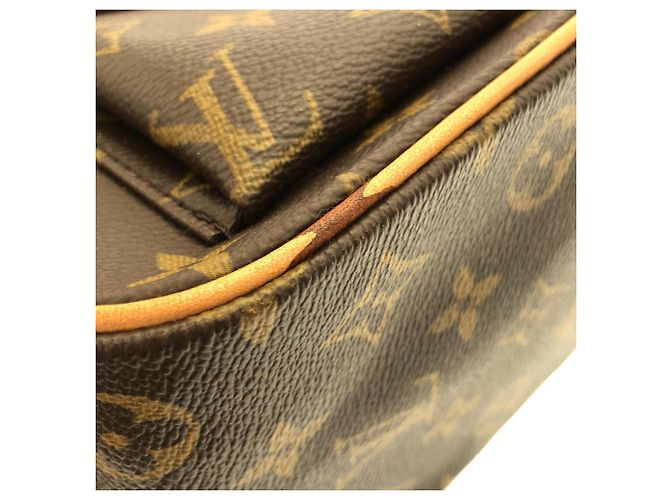 Borsa Louis Vuitton Monogram Excentric Cite Marrone - vista 3