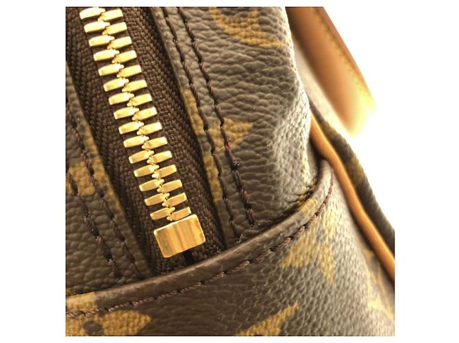 Borsa Louis Vuitton Monogram Excentric Cite Marrone - vista 4