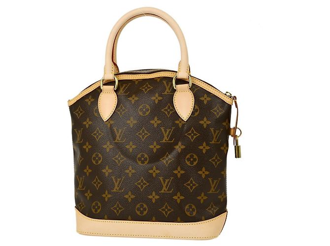 Borsa Lockit Louis Vuitton in tela Monogram verticale Marrone - vista 2