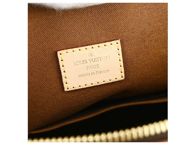 Borsa Lockit Louis Vuitton in tela Monogram verticale Marrone - vista 4