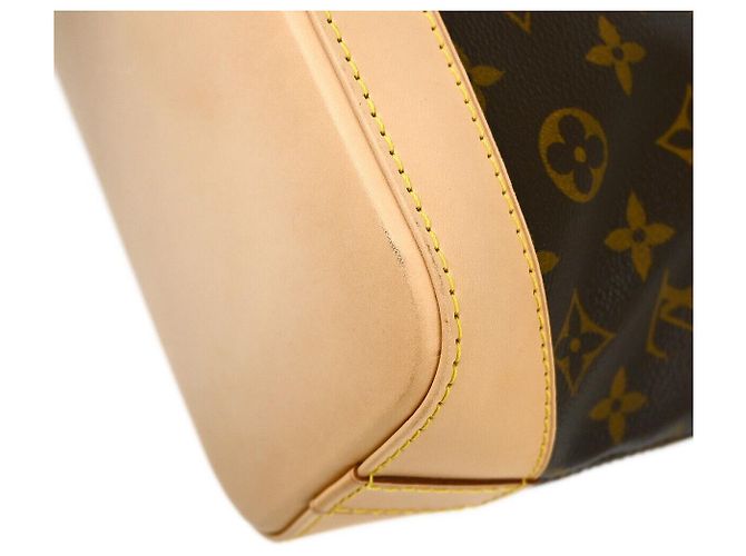 Borsa Lockit Louis Vuitton in tela Monogram verticale Marrone - vista 7