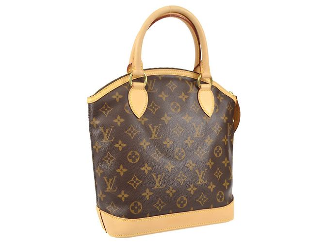 Borsa Lockit Louis Vuitton in tela Monogram verticale Marrone - vista 2