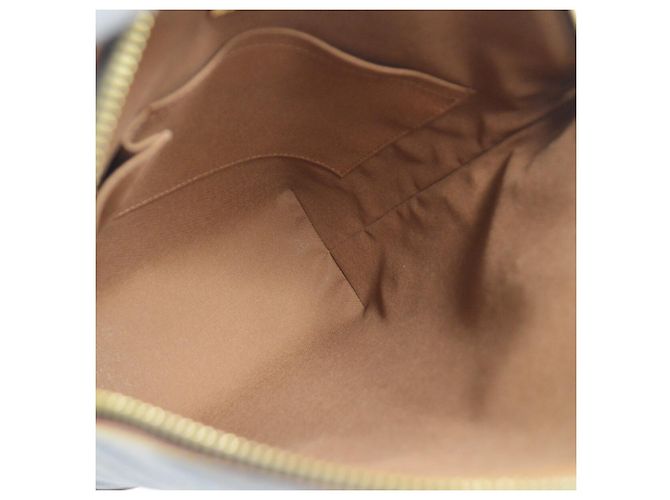 Borsa Lockit Louis Vuitton in tela Monogram verticale Marrone - vista 3